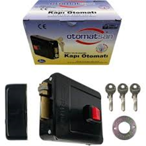 OTOMATSAN KAPI OTOMAT SİYAH 8-12V AC/DC